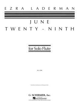 June Twenty-Ninth (Flute Solo) (HL-50480302)