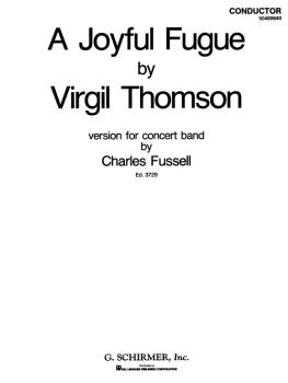 A Joyful Fugue Con Band Score (HL-50480640)
