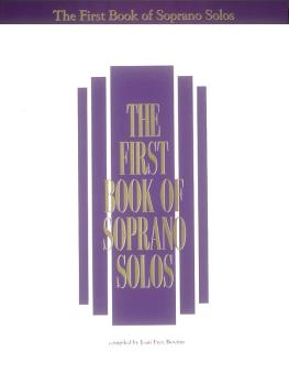 The First Book of Soprano Solos: Now with Book/CD packages available f (HL-50481173)