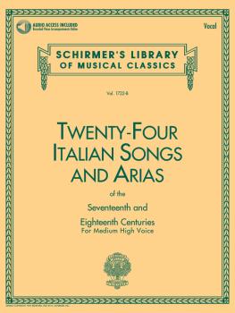 24 Italian Songs & Arias of the 17th & 18th Centuries: Medium High Voi (HL-50481592)