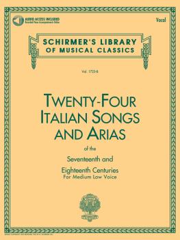 24 Italian Songs & Arias of the 17th & 18th Centuries: Medium Low Voic (HL-50481593)