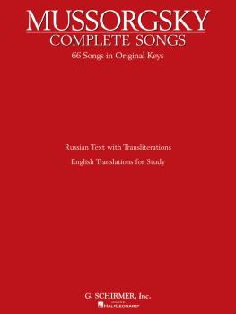 Complete Songs: Schirmer Library of Classics Volume 2018 Voice and Pia (HL-50481791)