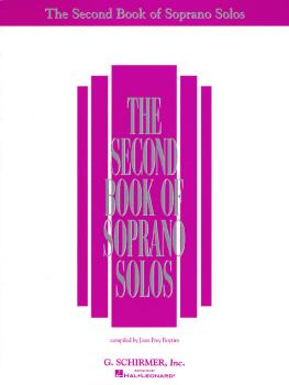 The Second Book of Soprano Solos (HL-50482068)