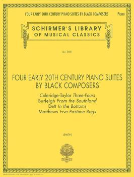Four Early 20th Century Piano Suites by Black Composers (Schirmer Libr (HL-50482960)