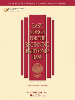 Easy Songs for the Beginning Baritone/Bass (HL-50483759)