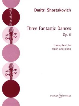 3 Fantastic Dances, Op. 5 (Violin and Piano) (HL-50484103)