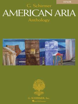 G. Schirmer American Aria Anthology (Tenor) (HL-50484625)