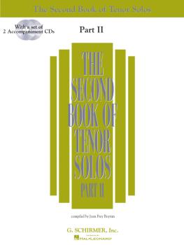The Second Book of Tenor Solos Part II (Book/2 CDs Pack) (HL-50485227)