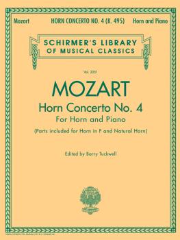 Concerto No. 4, K. 495: Schirmer Library of Classics Volume 2051 (HL-50485606)