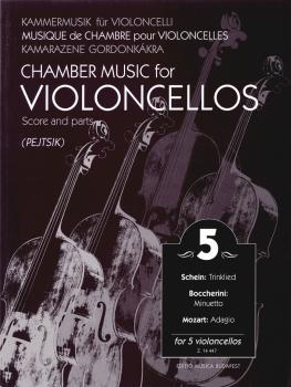 Chamber Music for Violoncellos - Volume 5: 5 Violoncellos Score and Pa (HL-50486001)