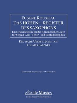 Saxophone High Tones - German Edition (HL-00040165)
