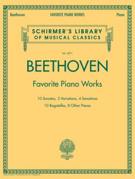 Beethoven - Favorite Piano Works: Schirmer Library of Classics Volume  (HL-50486577)