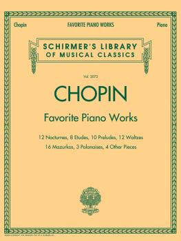 Favorite Piano Works: Schirmer Library of Classics Volume 2072 (HL-50486580)