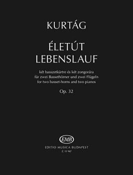 lett Lebenslauf, Op. 32 (for 2 Basset-Horns and 2 Pianos) (HL-50487741)