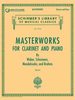 Masterworks for Clarinet and Piano: Schirmer Library of Classics Volum (HL-50490449)