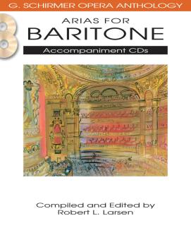 Arias for Baritone: G. Schirmer Opera Anthology Accompaniment CDs 2 (HL-50490486)