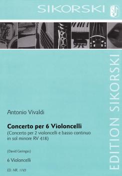 Concerto for Six Violoncellos (HL-50490509)