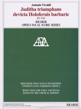 Juditha triumphans devicta Holofernis barbarie, RV 644: Ricordi Opera  (HL-50490545)
