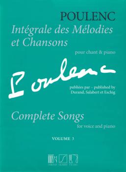Complete Songs: Volume 3 Voice and Piano Original Keys (HL-50499303)