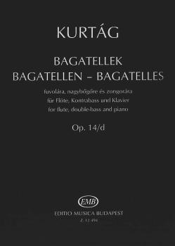 Bagatelles for Flute, Double Bass and Piano, Op. 14d (HL-50510251)