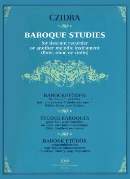 Baroque Studies for Descant Recorder: or Other Melodic Instrument Flut (HL-50510394)