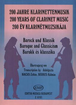 Baroque and Classicism: 200 Years of Clarinet Music (HL-50510424)