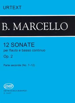 12 Sonatas for Flute and Basso Continuo, Op. 2 - Volume 2 (HL-50510545)