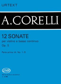 12 Sonatas for Violin and Basso Continuo, Op. 5  - Volume 1a (Violin a (HL-50510791)