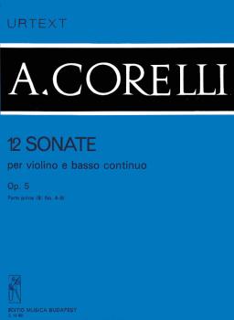 12 Sonatas for Violin and Basso Continuo, Op. 5 - Volume 1b (HL-50510803)