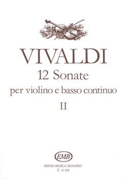 12 Sonatas for Violin and Basso Continuo - Volume 2: Violin and Basso  (HL-50510812)