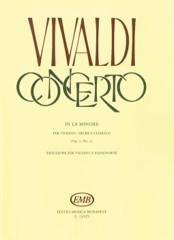 Concerto in A Minor for Violin, String and Cembalo RV 356 (HL-50510818)