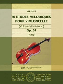10 Études Mélodiques, Op. 57 (Violoncello II ad. lib.) (HL-50510862)