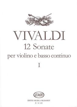 12 Sonatas for Violin and Basso Continuo - Volume 1 (HL-50510873)