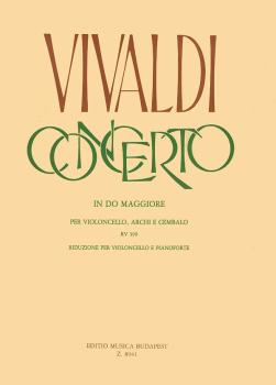 Concerto in C for Violoncello, Strings and Cembalo, RV 399 (Cello and  (HL-50510936)