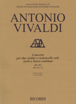 Concerto D Minor, RV 565, Op. III, No. 11: Critical Edition Score (HL-50600145)
