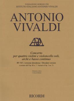 Concerto F Major, RV 567, Op. III, No. 7/Variant of Op. 3, No. 7: Crit (HL-50600149)