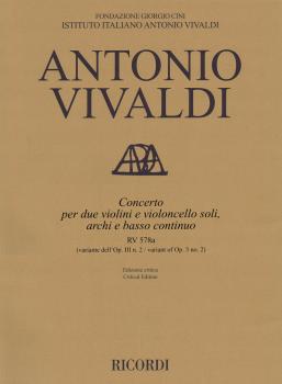 Concerto G Minor, RV 578a, Op. 3, No. 2: Critical Edition Score (HL-50600155)