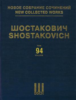 New Collected Works of Dmitri Shostakovich - Volume 94: Chamber Instru (HL-50600244)
