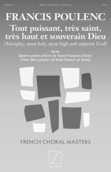Tout puissant, trs saint, trs haut et souverain Dieu: French Choral  (HL-50600314)