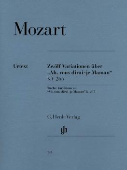 12 Variations on Ah Vous Dirai-Je, Maman K265 (300e) (Piano Solo) (HL-51480165)