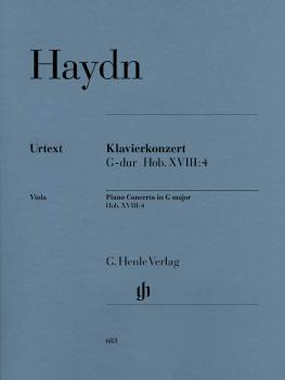 Concerto for Piano (Harpsichord) and Orchestra G Major Hob.XVIII:4: Ed (HL-51480683)