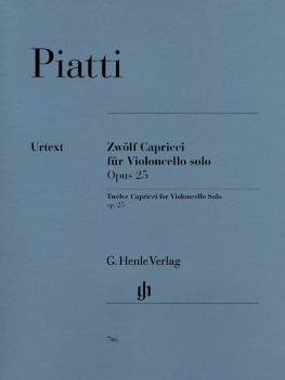 12 Capricci Op. 25 (Cello Solo) (HL-51480746)