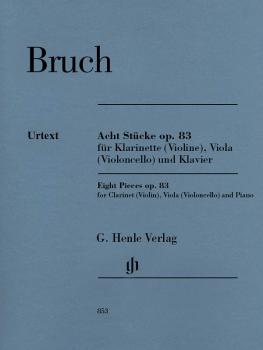 8 Pieces, Op. 83 (for Clarinet Violin, Viola Violoncello and Piano) (HL-51480853)