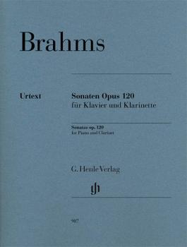 Clarinet Sonatas Op. 120: Clarinet and Piano Revised Edition (HL-51480987)