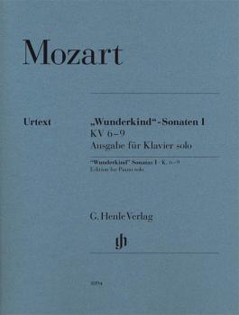 Wolfgang Amadeus Mozart - Wunderkind Sonatas, Volume 1, K. 6-9 (Editio (HL-51481094)