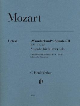 Wunderkind Sonatas, Volume 2, K. 10-15: Wolfgang Amadeus Mozart - Wund (HL-51481095)