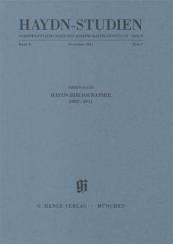 Haydn-Bibliographie 2002-2011: Haydn Studies Volume X, No. 2 Paperboun (HL-51482039)