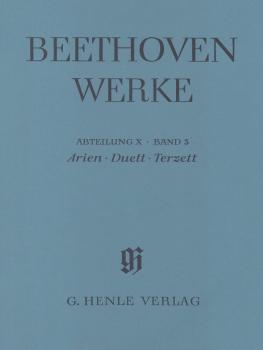 Arias, Duet, Trio: Beethoven Complete Edition, Abteilung X, Vol. 3 Pap (HL-51484381)