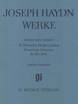 Il Mondo Della Luna - Dramma Giocoso - 1st act, 1st part: Haydn Comple (HL-51485691)