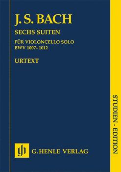 6 Suites for Violoncello BWV 1007-1012 (Study Score) (HL-51489666)